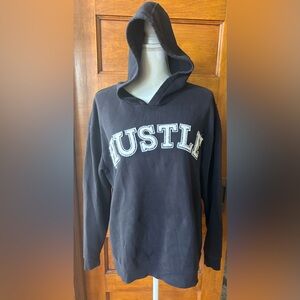 Free People “Hustle” Black Hoodie